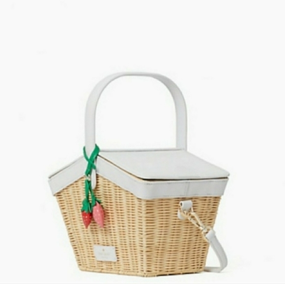 ISO Kate Spade Picnic Perfect wicker bag - Picture 2 of 2